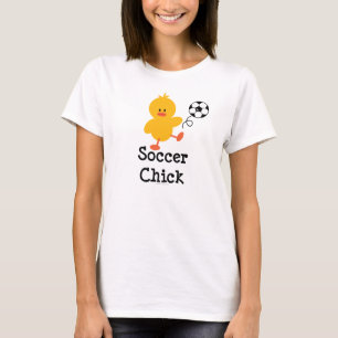 T-shirt Soccer Chick Ringer