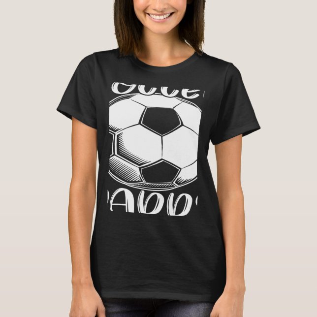 T-shirt Soccer Daddy For Family Matching Players Team Dadd (Devant)