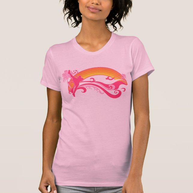 T-shirt soccer d'été. (Devant)