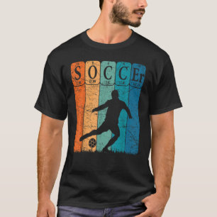T-shirt Soccer éléments de tableau périodique Soccer joueu
