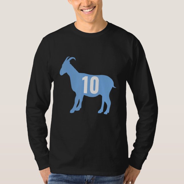 T-shirt Soccer Goat 10 Argentina (Devant)