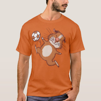 T-shirt Soccer Guinée Pig Ball Sports