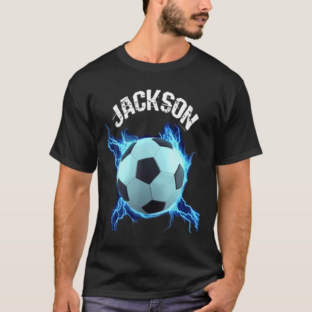 T-shirt Soccer Jackson Mississippi (Devant)