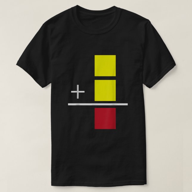 T-shirt Soccer Jaune Carte Rouge Arbitre Amoureux Du Sport (Design devant)