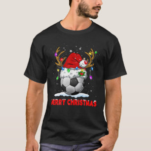 T-shirt Soccer Joyeux Noël Père Noël Rendez-vous Noël