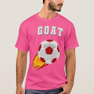 T-shirt Soccer Le Plus Grand De Tous Les Temps Ftbol Chèvr