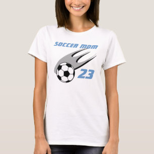 T-shirt Soccer Maman Action Personnalisable Sport