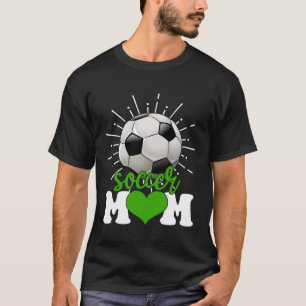 T-shirt Soccer Maman Maman Maman Fête des Mères Sport