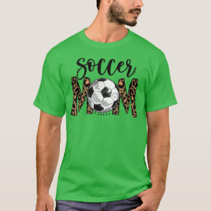 T-shirt Soccer Maman mignonne Maman Vie Soccer Jour Cheer 