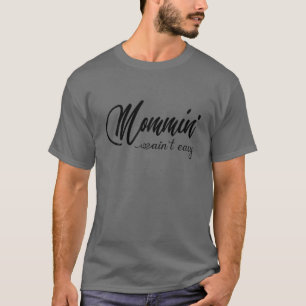 T-shirt Soccer Mamaw Life Messy Bun Femme Soccer Lover Mot