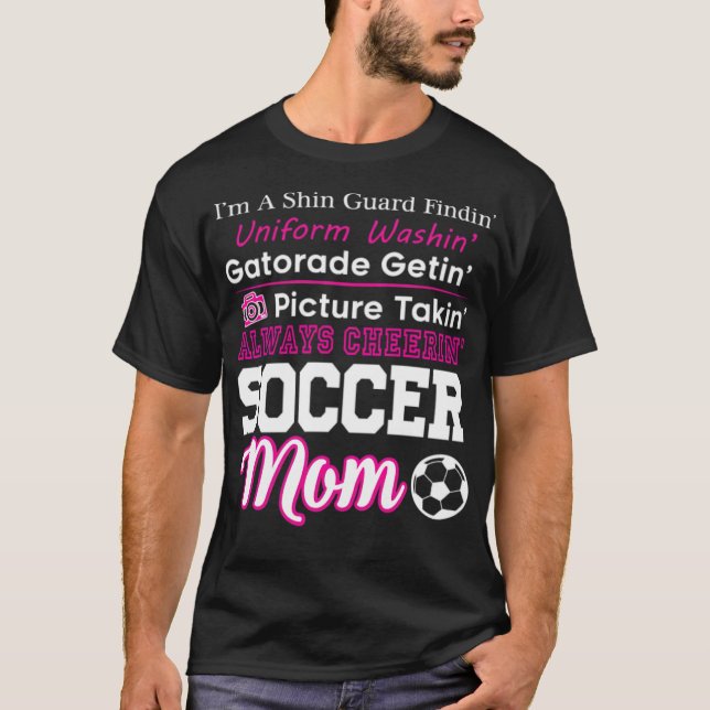 T-shirt Soccer Mom football shirt  (Devant)