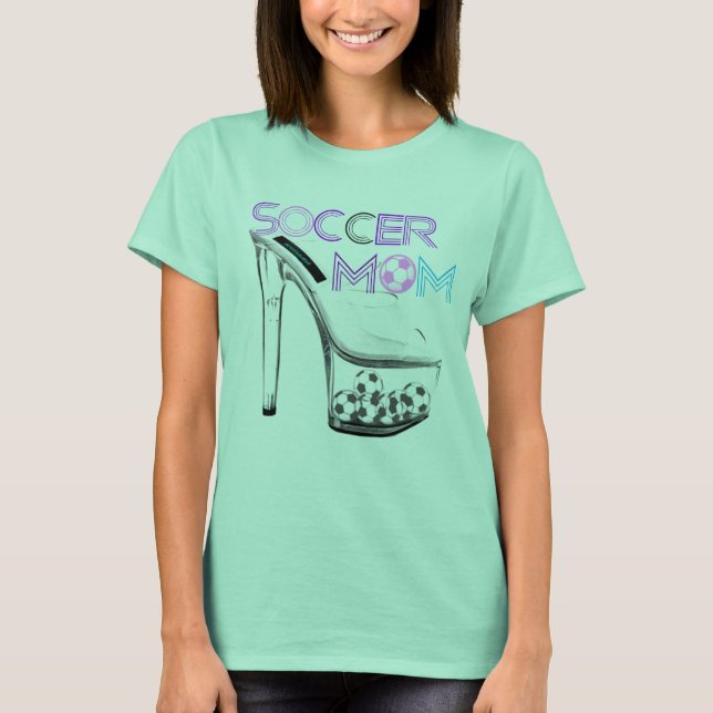 T-shirt soccer mom t shiRt (Devant)