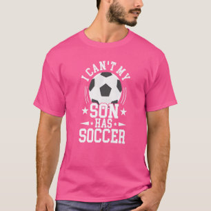 T-shirt Soccer Papa And Mom Outfit Soccer Support Accessor