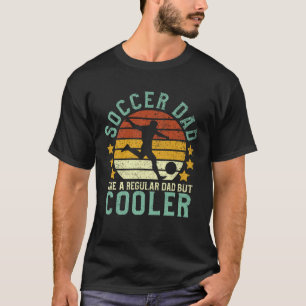 T-shirt Soccer Papa Drôle Soccer Joueur & Fête des pères d