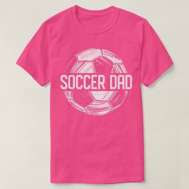 T-shirt Soccer Papa Funny Soccer Lover Papa Papa Papa Da P (Design devant)