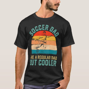 T-shirt Soccer Papa Soccer Fête des pères Pour Papa Papa