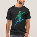 T-shirt Soccer Player Boys Kids Youth Men<br><div class="desc">This cool soccer player design is a perfect gift for soccer players. A awesome gift idea for boys,  men,  son and brother for christmas or birthday.</div>