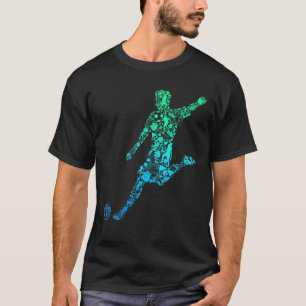 T-shirt Soccer Player Boys Kids Youth Men