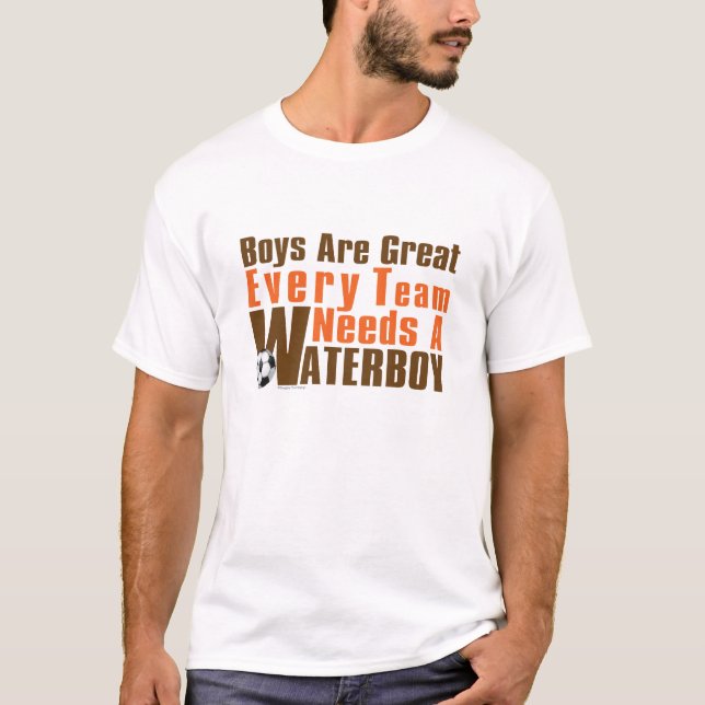 T-shirt Soccer Waterboy (Devant)