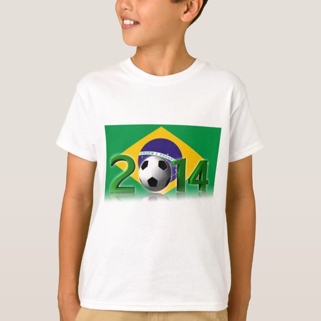 T-shirt Soccer World Cup 2014 (Devant)