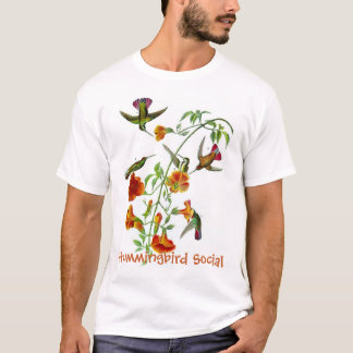 T-shirt Social de colibri