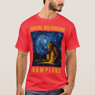 T-shirt Social Distancing Champions