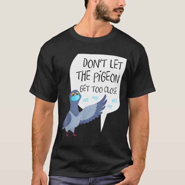 T-shirt Social Distancing Parody Don't Let The Geon Get To (Devant)