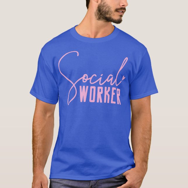 T-shirt Social Work Social Worker (Devant)