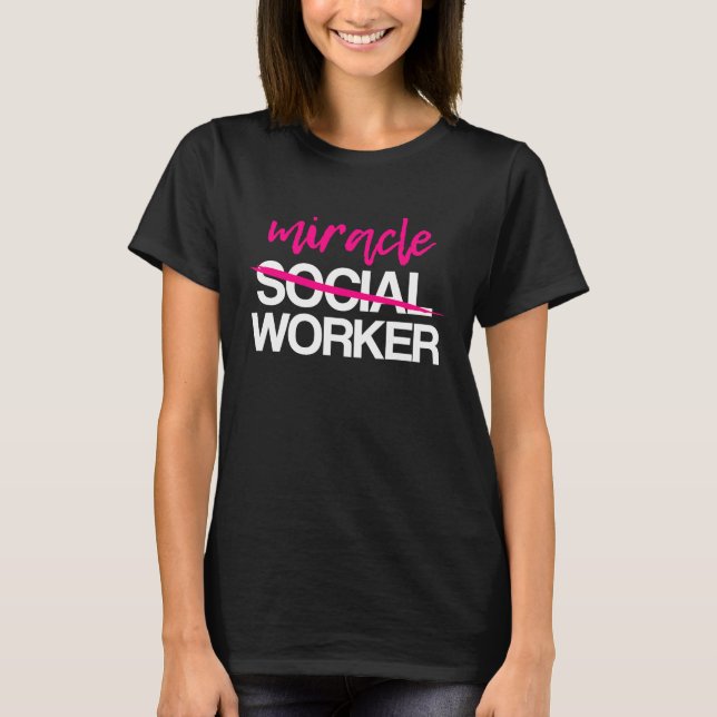 T-shirt Social Worker Work LCSW MSW Masters Graduation 202 (Devant)