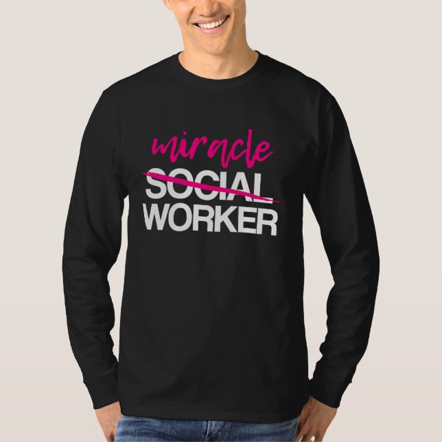T-shirt Social Worker Work LCSW MSW Masters Graduation 202 (Devant)