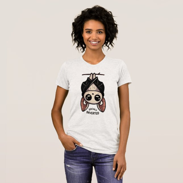 T-shirt Socialement inversé (Devant entier)