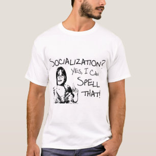 T-shirt Socialisation d'orthographe