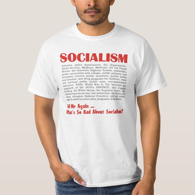 T-shirt Socialisme (Devant)
