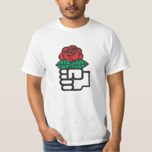 T-shirt Socialisme Democratic (le poing et le symbole