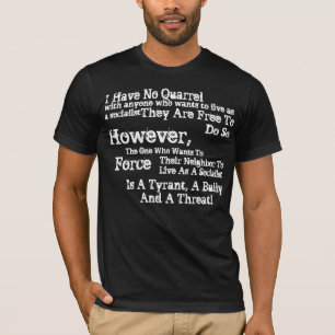T-shirt Socialisme par la force