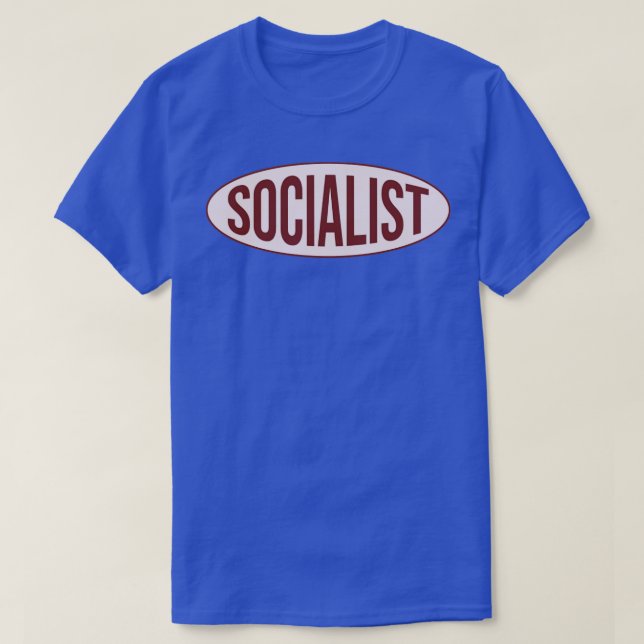 T-shirt Socialist Leftist Political (Design devant)