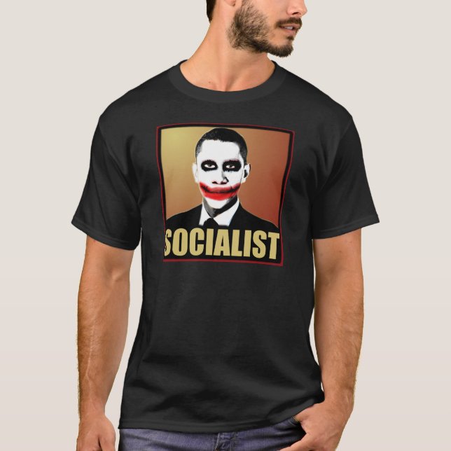 T-shirt Socialiste d'Obama (Devant)