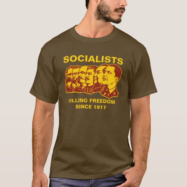 T-shirt Socialistes : Obammunist personnalisable ! (Devant)