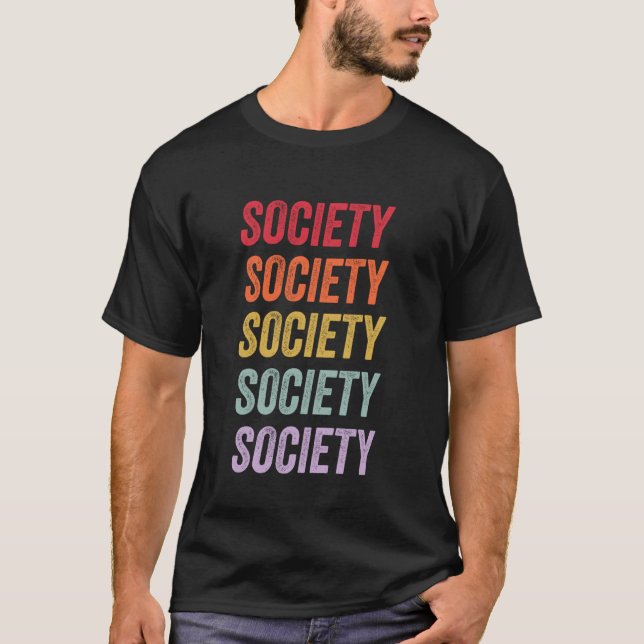 T-shirt Société (Devant)