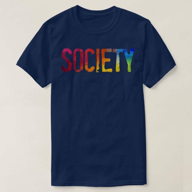 T-shirt Société (Design devant)
