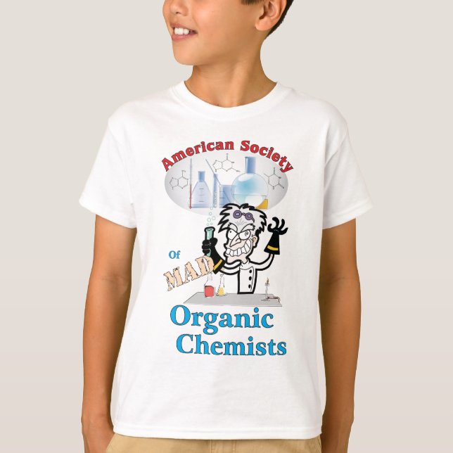 T-shirt Société américaine des chimistes organiques fous (Devant)