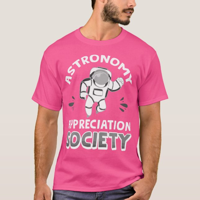 T-shirt Société d'appréciation de l'astronomie (Devant)