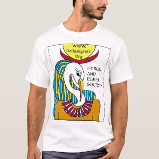T-shirt Société de héron et de héron