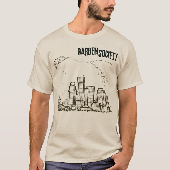 T-shirt Société de jardin - LA (Devant)