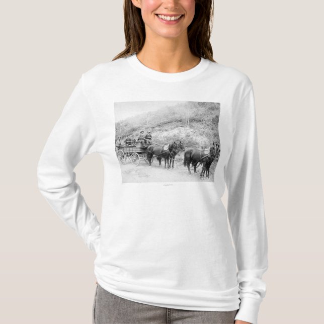 T-shirt Société de messagerie de Wells Fargo (Devant)