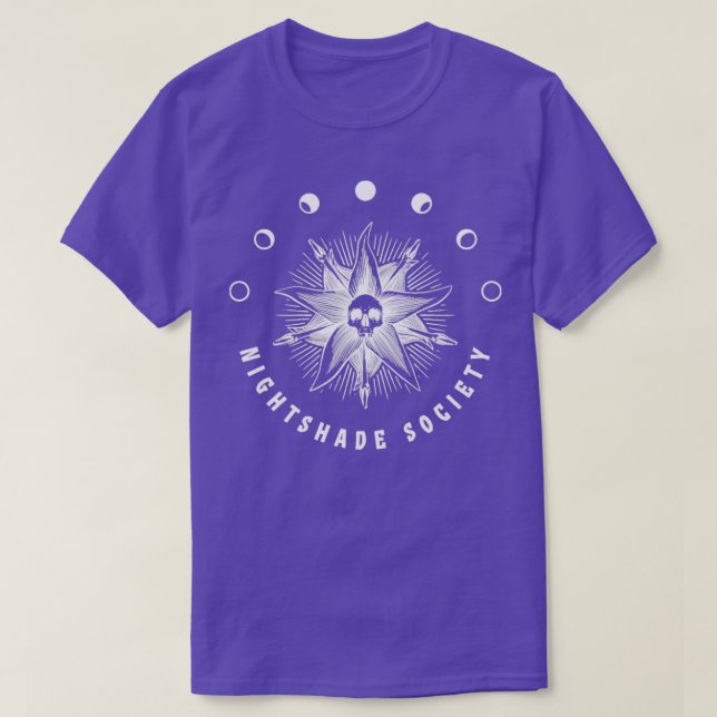 T-shirt Société de nuit (Design devant)