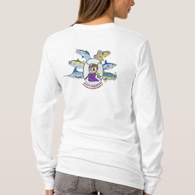 T-shirt Société de pêche à la ligne de St Augustine (Dos)