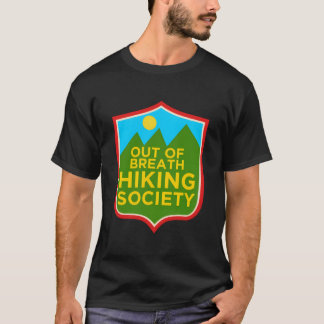 T-shirt Société de Randonnée Essoufflée en Détresse
