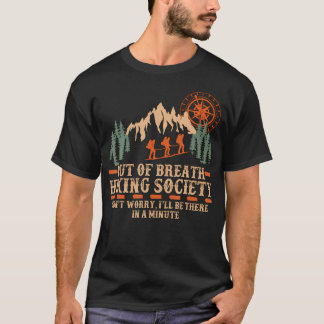 T-shirt Société de Randonnée Hors d'Haleine J'y Serai Dans