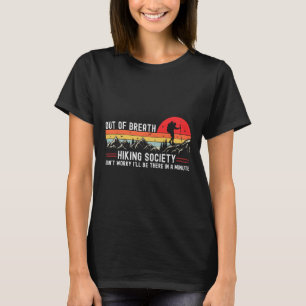 T-shirt Société de randonnée hors d'haleine Randonneur ama